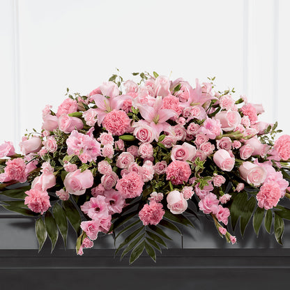Garden of Comfort Casket Spray (Standard) – SATELLITE FLORIST & GARDEN CENTRE, Hamilton ON