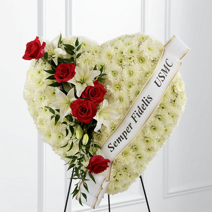 Heartfelt Hero Standing Heart – SATELLITE FLORIST & GARDEN CENTRE, Hamilton ON