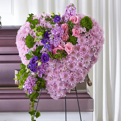 Treasured Love Standing Heart – SATELLITE FLORIST & GARDEN CENTRE, Hamilton ON
