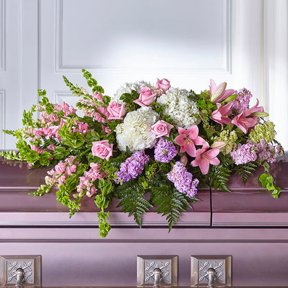 Life's Gratitude Casket Spray – SATELLITE FLORIST & GARDEN CENTRE, Hamilton ON