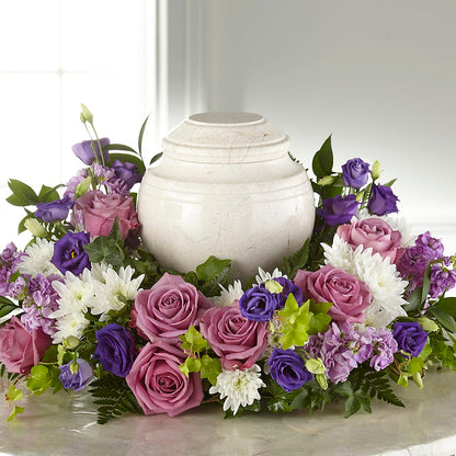 Blooming Sympathy Cremation Adornment – SATELLITE FLORIST & GARDEN CENTRE, Hamilton ON