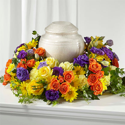 Blossoms of Remembrance Cremation Adornment – SATELLITE FLORIST & GARDEN CENTRE, Hamilton ON