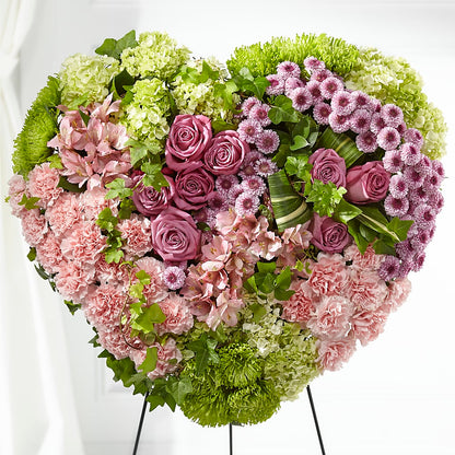 Heartwarming Standing Heart – SATELLITE FLORIST & GARDEN CENTRE, Hamilton ON