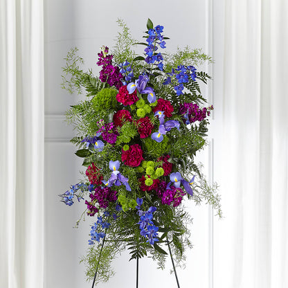 Heavenly Skies Standing Spray – SATELLITE FLORIST & GARDEN CENTRE, Hamilton ON