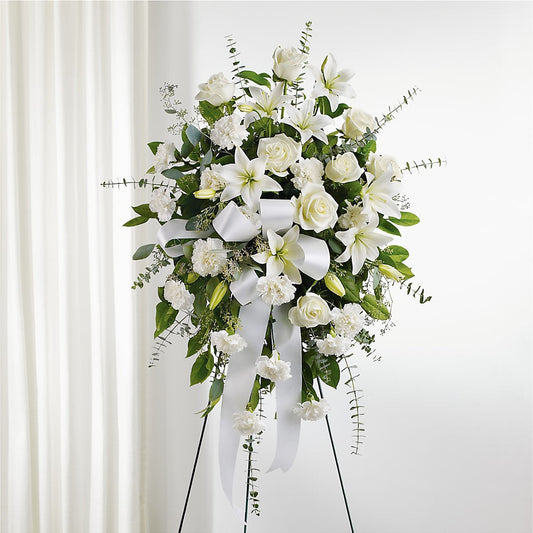 With Care Standing Spray – SATELLITE FLORIST & GARDEN CENTRE, Hamilton ON
