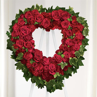 Wholehearted Standing Spray – SATELLITE FLORIST & GARDEN CENTRE, Hamilton ON