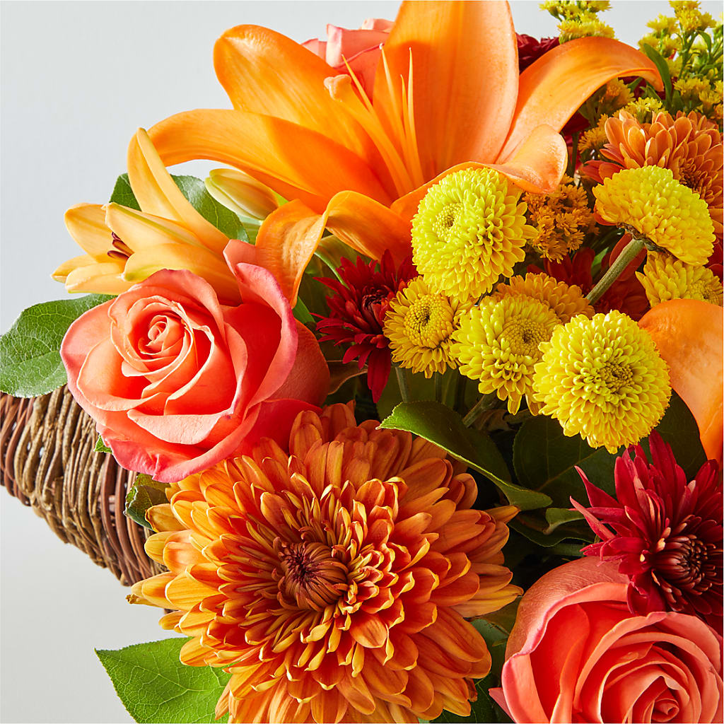 Bouquet of Blessings Cornucopia – SATELLITE FLORIST & GARDEN CENTRE, Hamilton ON