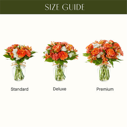 Apricot Glow Bouquet – SATELLITE FLORIST & GARDEN CENTRE, Hamilton ON