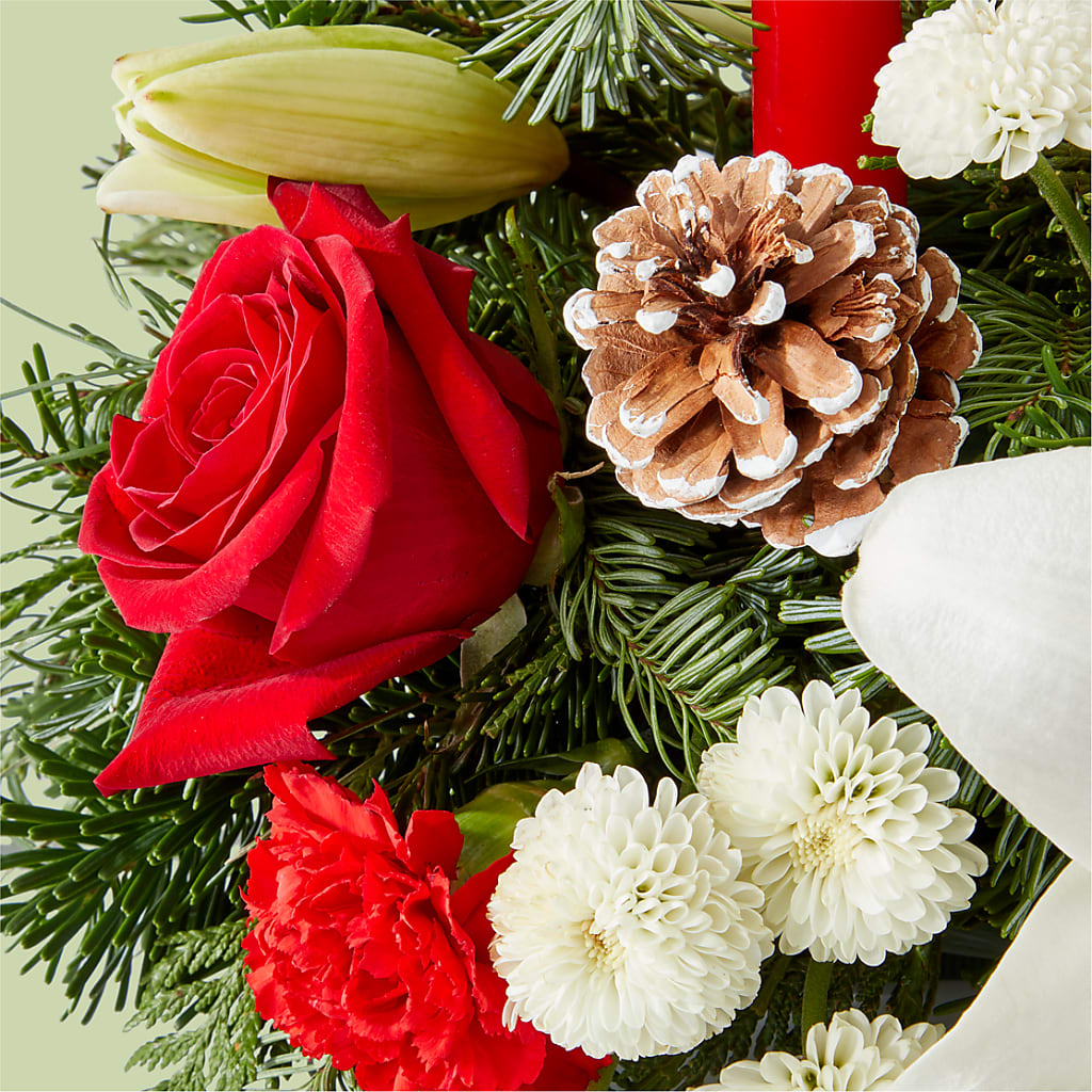 Seasonal Festivities Centerpiece – SATELLITE FLORIST & GARDEN CENTRE, Hamilton ON