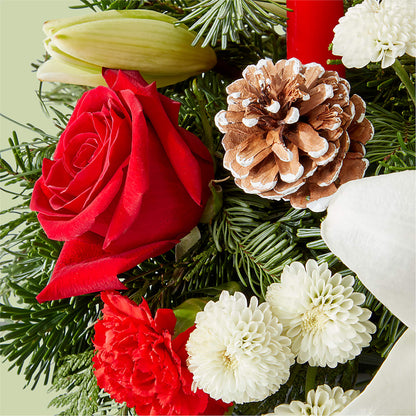 Seasonal Festivities Centerpiece – SATELLITE FLORIST & GARDEN CENTRE, Hamilton ON