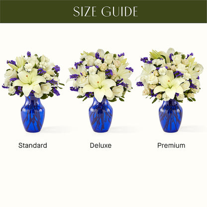Sapphire Rush Bouquet – SATELLITE FLORIST & GARDEN CENTRE, Hamilton ON