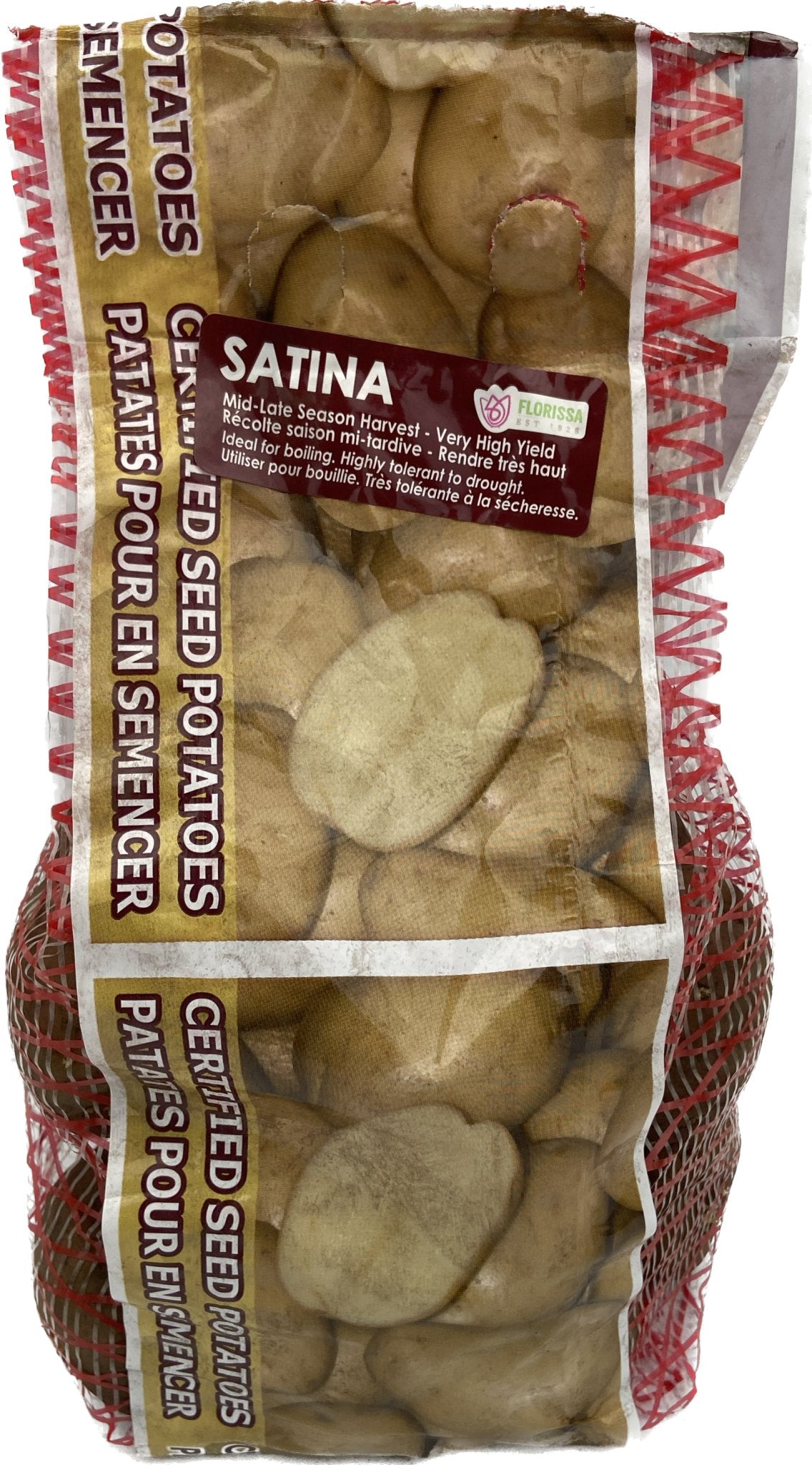 Bag Potatoes Satina 2kg - Satellite Garden Centre
