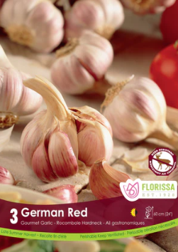Garlick German Red Hardneck Tops