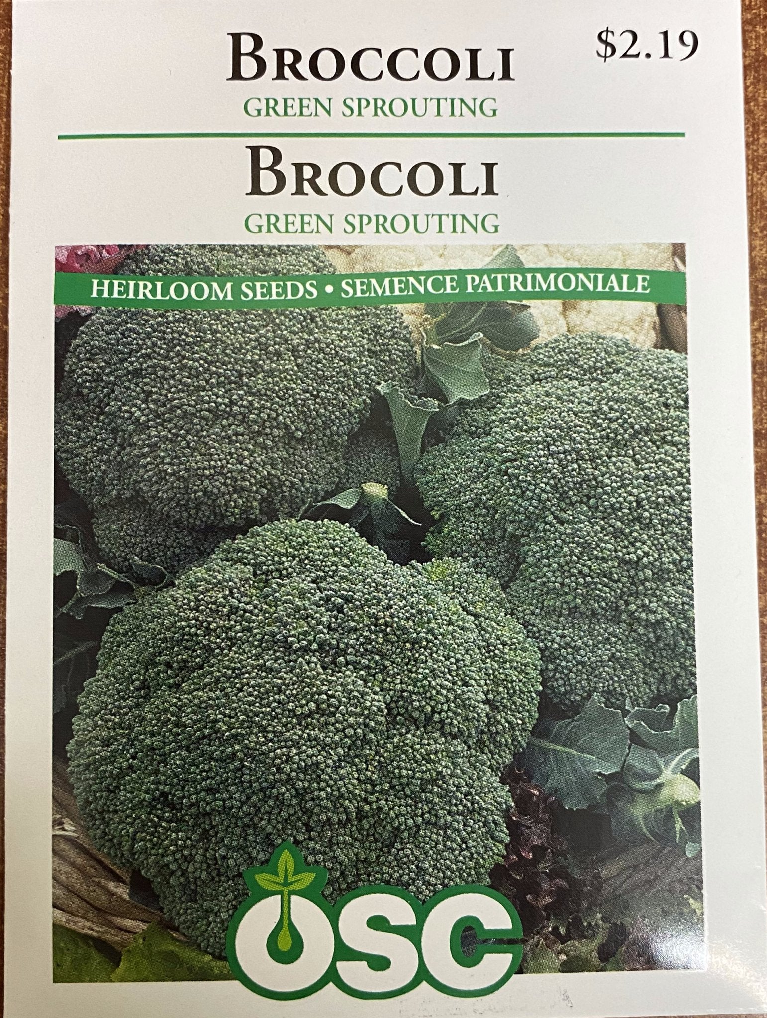 Broccoli - Green Sprouting - Satellite Garden Centre