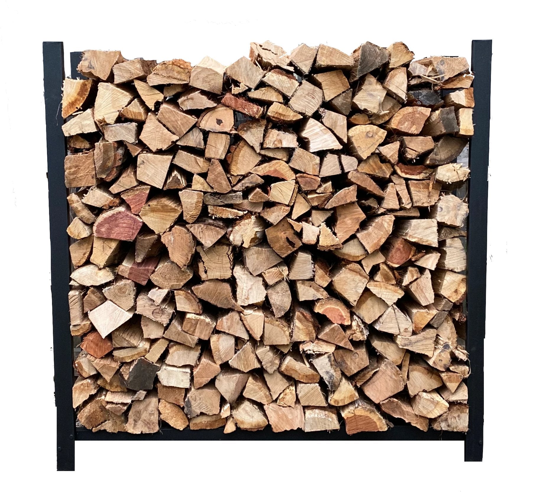 Dry Seasoned Firewood 1/4 Face Cord - 2'x4' Stack
