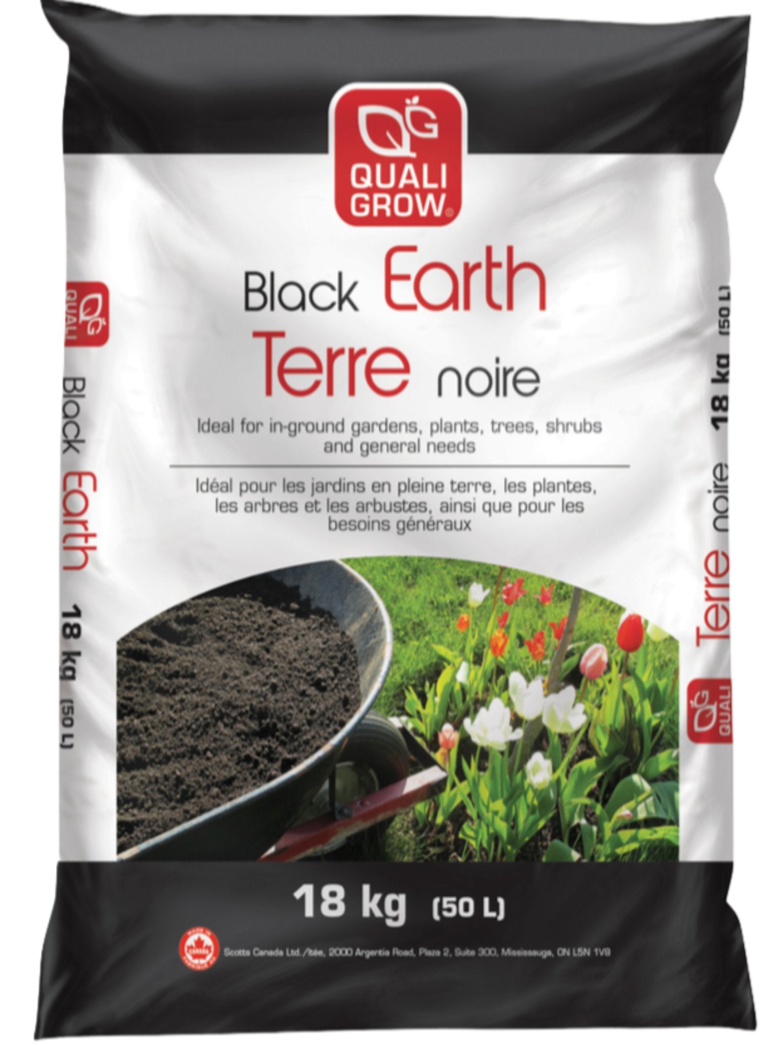 Quali Grow® Black Earth 50L - Satellite Garden Centre