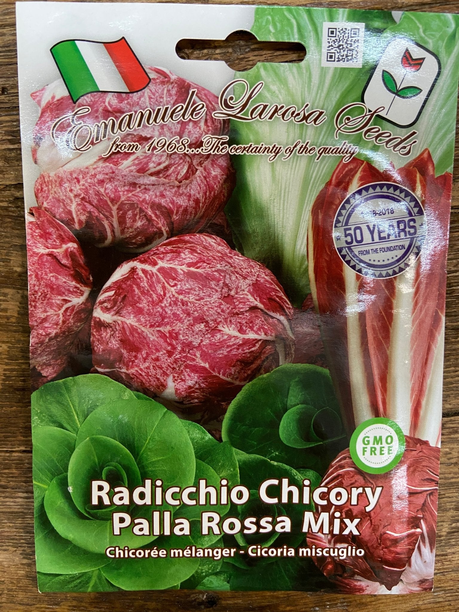 Radicchio Chicory Palla Rossa Mix - Satellite Garden Centre